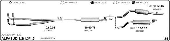 IMASAF 502000006 - Échappement droxauto.com