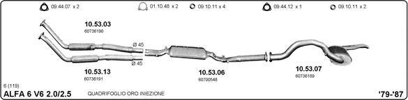 IMASAF 502000001 - Échappement droxauto.com