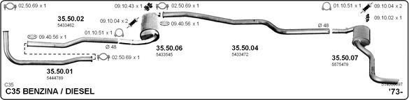 IMASAF 514000097 - Échappement droxauto.com