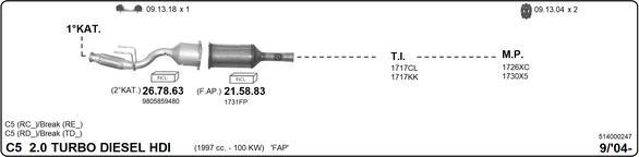 IMASAF 514000247 - Échappement droxauto.com