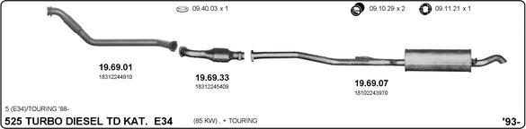 IMASAF 511000085 - Échappement droxauto.com