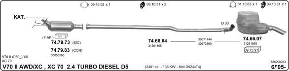 IMASAF 586000033 - Échappement droxauto.com