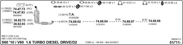 IMASAF 586000112 - Échappement droxauto.com