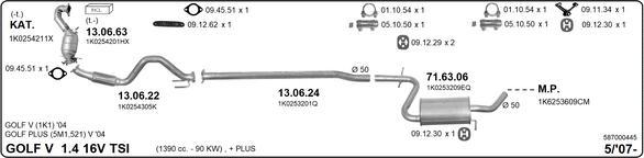 IMASAF 587000445 - Échappement droxauto.com