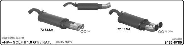 IMASAF 587000086 - Système de silencieux sport droxauto.com