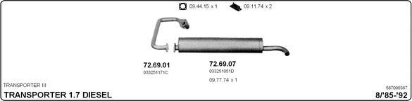 IMASAF 587000367 - Échappement droxauto.com