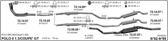 IMASAF 587000292 - Échappement droxauto.com