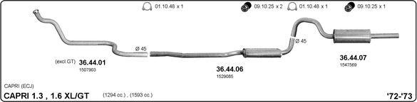 IMASAF 525000002 - Échappement droxauto.com