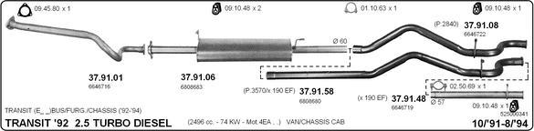 IMASAF 525000341 - Échappement droxauto.com