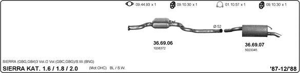 IMASAF 525000298 - Échappement droxauto.com