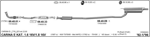 IMASAF 579000003 - Échappement droxauto.com