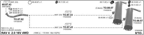 IMASAF 579000086 - Échappement droxauto.com