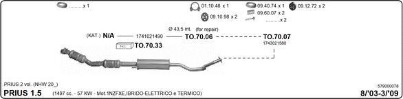 IMASAF 579000078 - Échappement droxauto.com