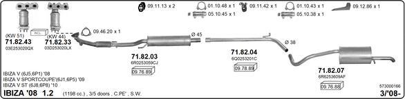 IMASAF 573000166 - Échappement droxauto.com