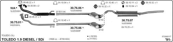 IMASAF 573000117 - Échappement droxauto.com