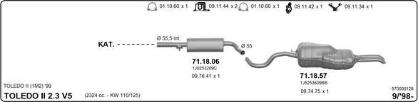 IMASAF 573000128 - Échappement droxauto.com