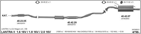 IMASAF 647000012 - Échappement droxauto.com