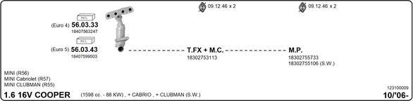 IMASAF 123100009 - Échappement droxauto.com