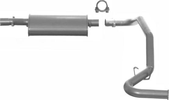 IMASAF 35.74.09 - Silencieux arrière droxauto.com