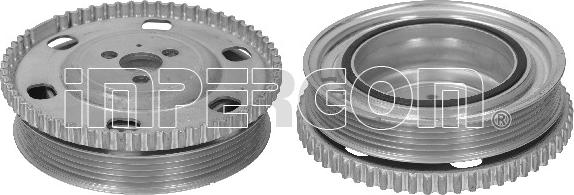 IMPERGOM 10056 - Poulie, vilebrequin droxauto.com