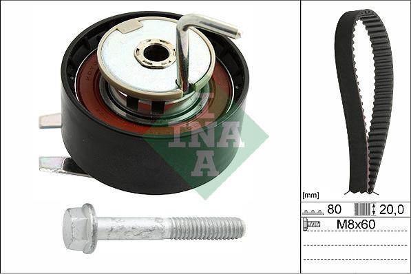 INA 530 0692 10 - Kit de distribution droxauto.com