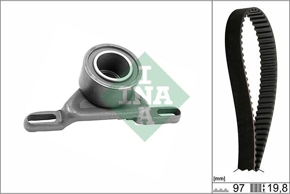 INA 530 0014 10 - Kit de distribution droxauto.com