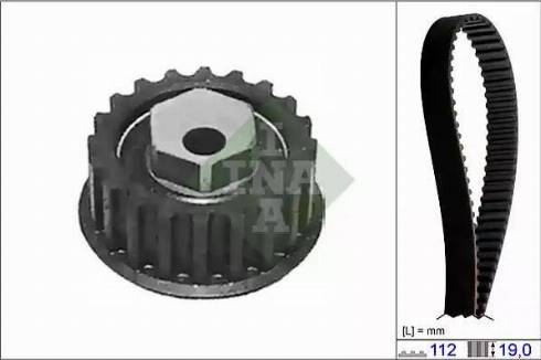 INA 530 0013 10 - Kit de distribution droxauto.com