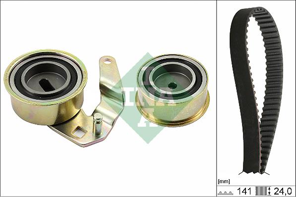 INA 530 0075 10 - Kit de distribution droxauto.com