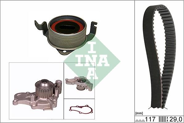 INA 530 0308 30 - Pompe à eau + kit de courroie de distribution droxauto.com