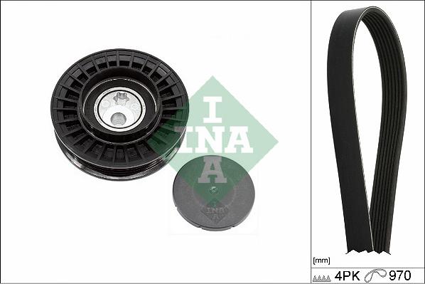 INA 529 0579 10 - Jeu de courroies trapézoïdales à nervures droxauto.com