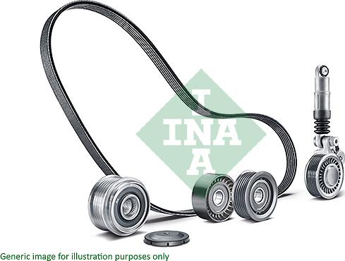 INA 529 1398 40 - Jeu de courroies trapézoïdales à nervures droxauto.com