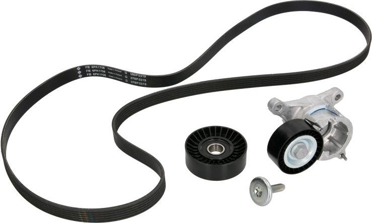 INA 529 0184 10 - Jeu de courroies trapézoïdales à nervures droxauto.com