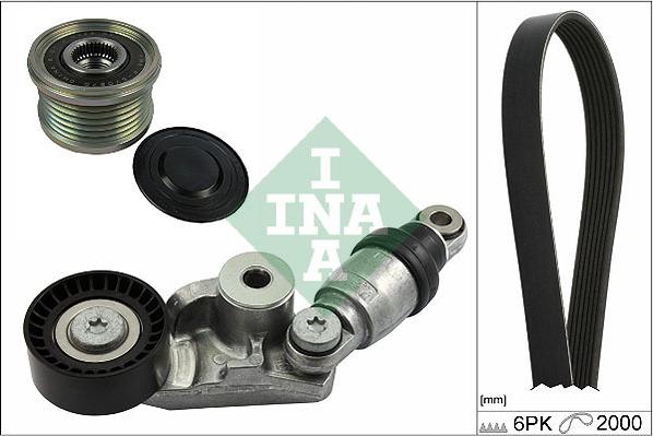 INA 529 0275 10 - Jeu de courroies trapézoïdales à nervures droxauto.com