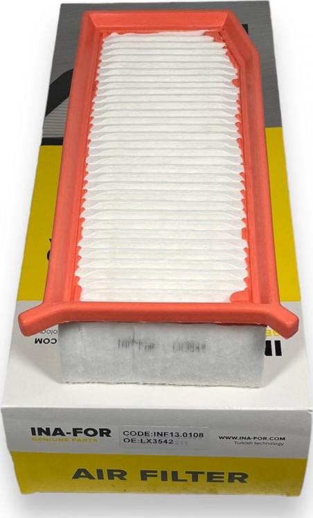 INA-FOR INF13.0108 - Filtre à air droxauto.com