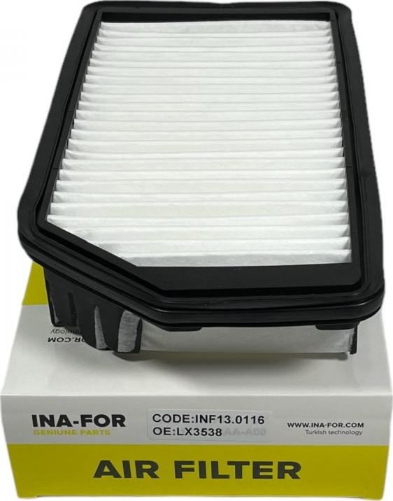 INA-FOR INF13.0116 - Filtre à air droxauto.com