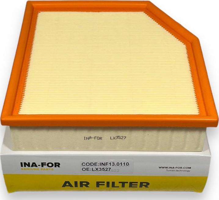 INA-FOR INF13.0110 - Filtre à air droxauto.com