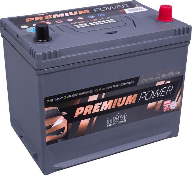 INTACT PP75MF-0-ASIA - Batterie de démarrage droxauto.com