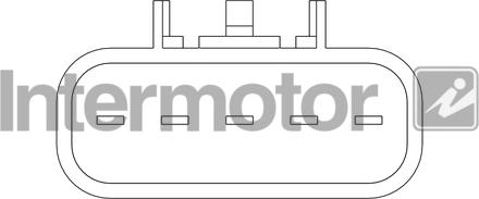 INTERMOTOR 19498 - Débitmètre de masse d'air droxauto.com