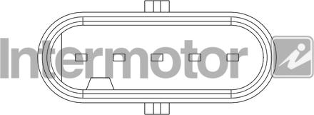 INTERMOTOR 19381 - Débitmètre de masse d'air droxauto.com