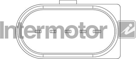 INTERMOTOR 19740 - Débitmètre de masse d'air droxauto.com