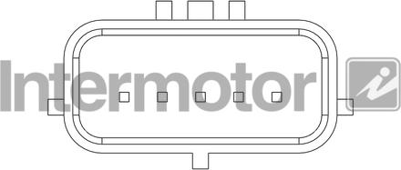 INTERMOTOR 19761 - Débitmètre de masse d'air droxauto.com