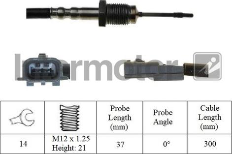 INTERMOTOR 27405 - Capteur, température des gaz droxauto.com