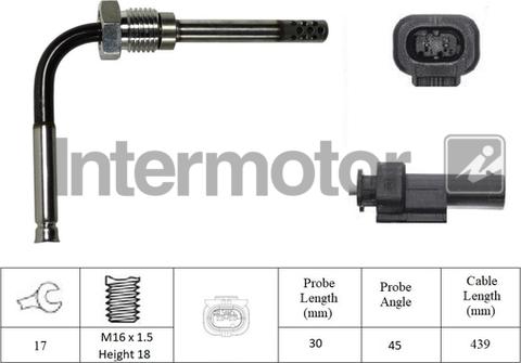 INTERMOTOR 27403 - Capteur, température des gaz droxauto.com