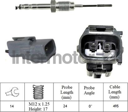 INTERMOTOR 27432 - Capteur, température des gaz droxauto.com