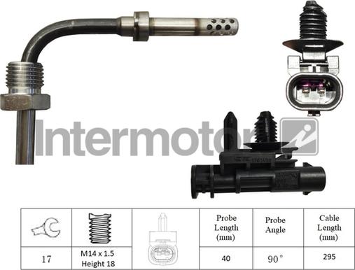 INTERMOTOR 27101 - Capteur, température des gaz droxauto.com