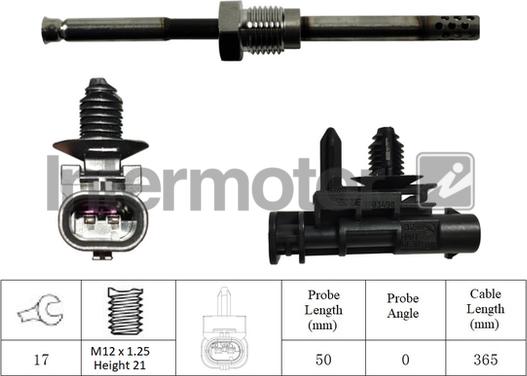 INTERMOTOR 27102 - Capteur, température des gaz droxauto.com