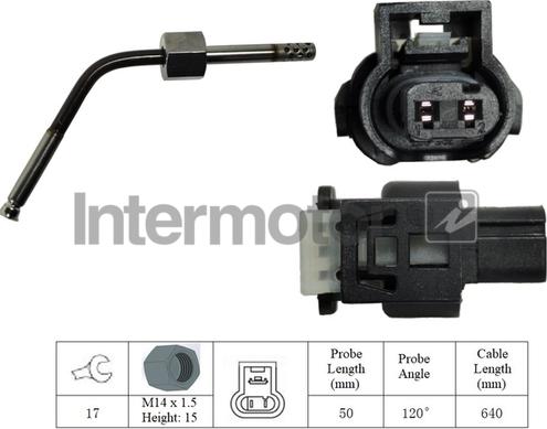 INTERMOTOR 27177 - Capteur, température des gaz droxauto.com