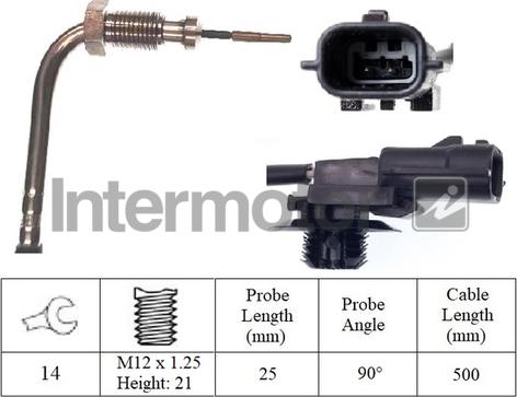 INTERMOTOR 27350 - Capteur, température des gaz droxauto.com