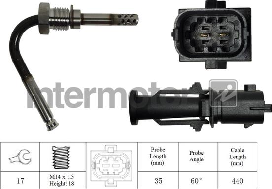 INTERMOTOR 27310 - Capteur, température des gaz droxauto.com