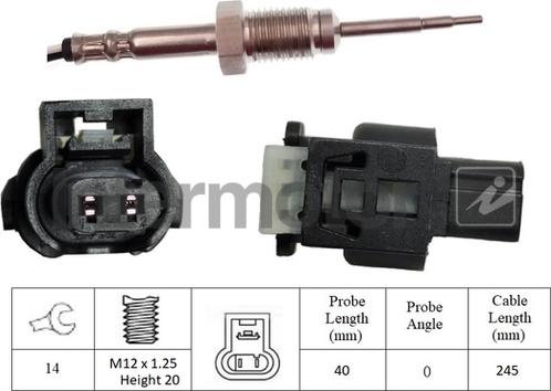 INTERMOTOR 27384 - Capteur, température des gaz droxauto.com